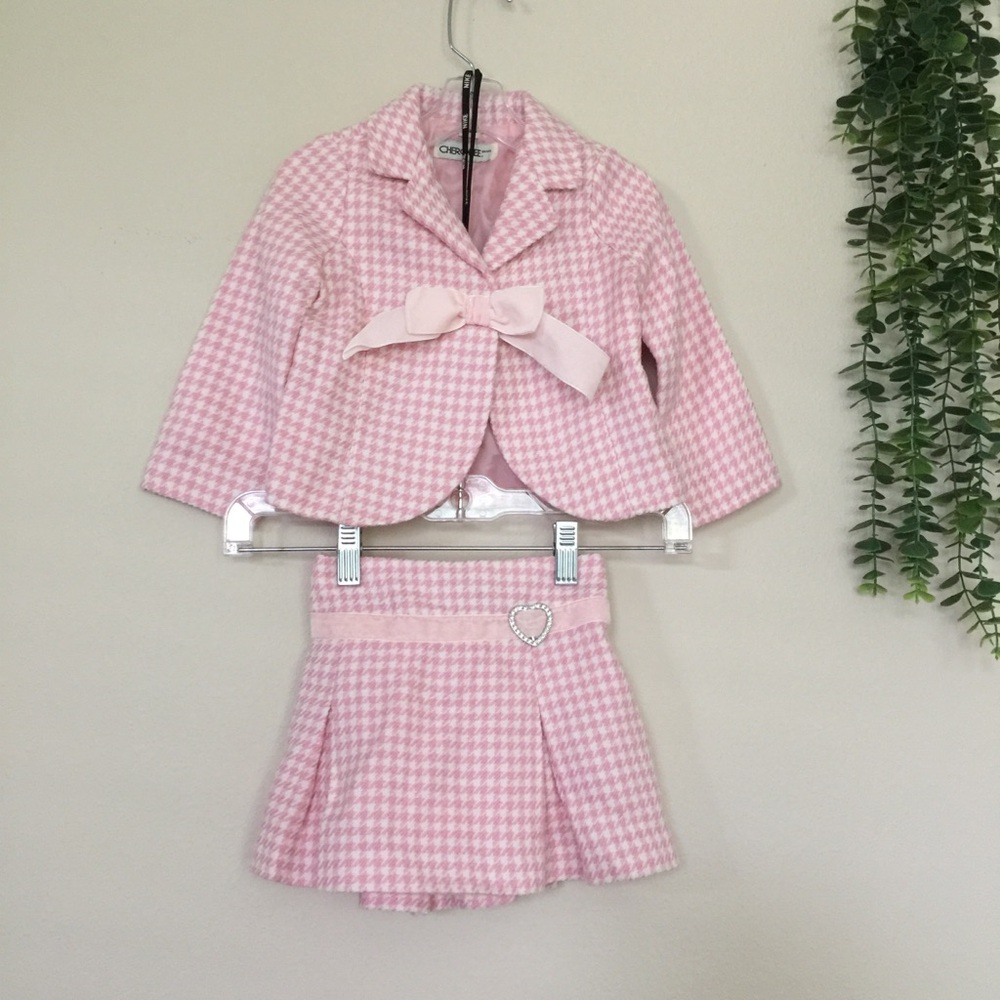 Cherokee Girls Chic Blazer and Skirt Set Size 24 Months